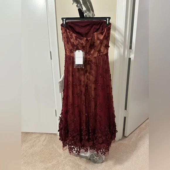 open lace back dress Dress The Population Kailyn – Mia Bella The Label